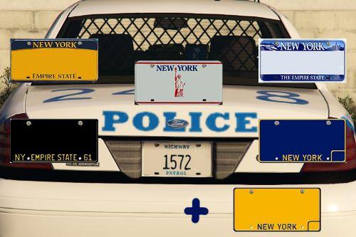 New York License Plate Pack